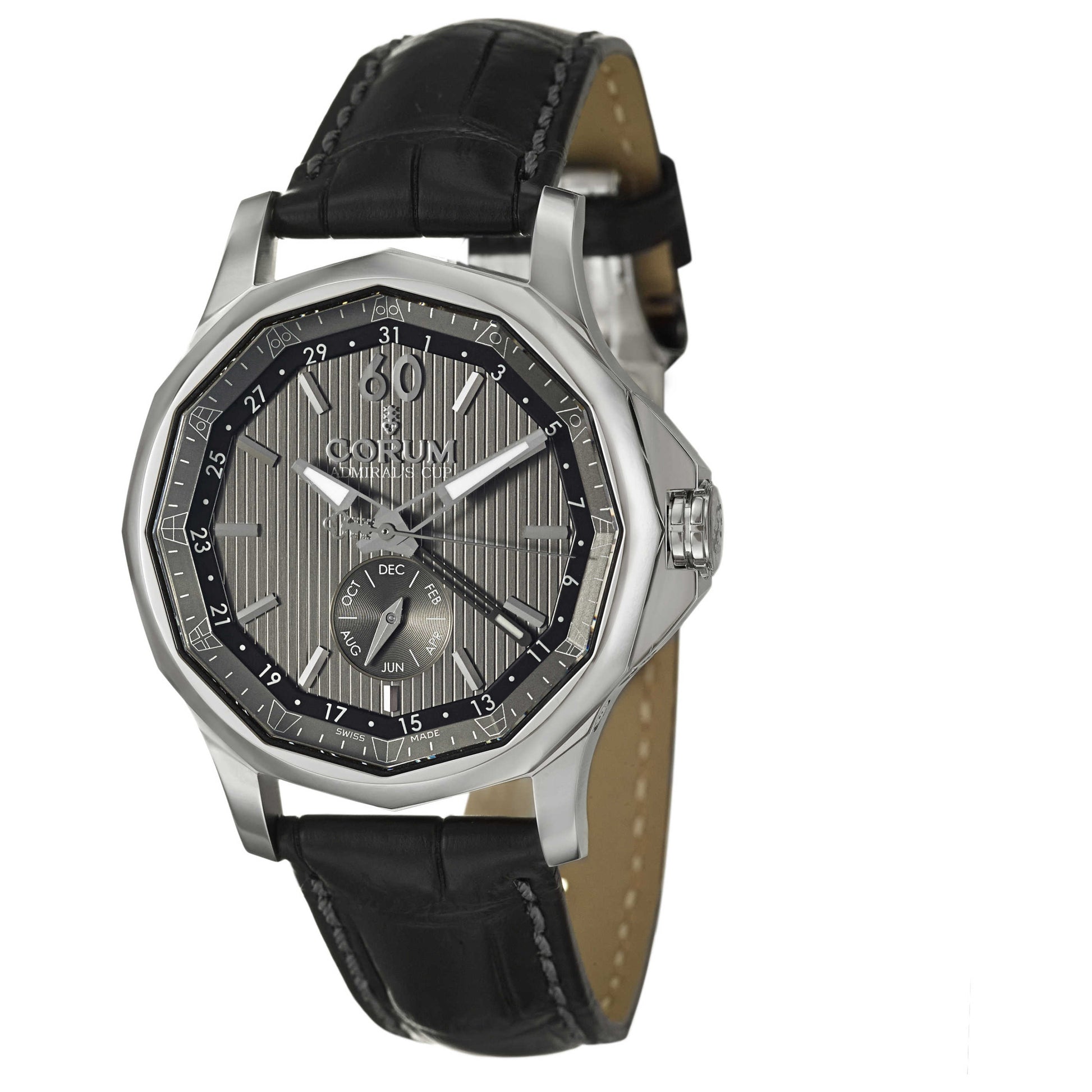 Front view of Corum Admiral's Cup Men's Automatic Watch 503-101-20-0F01-AK10