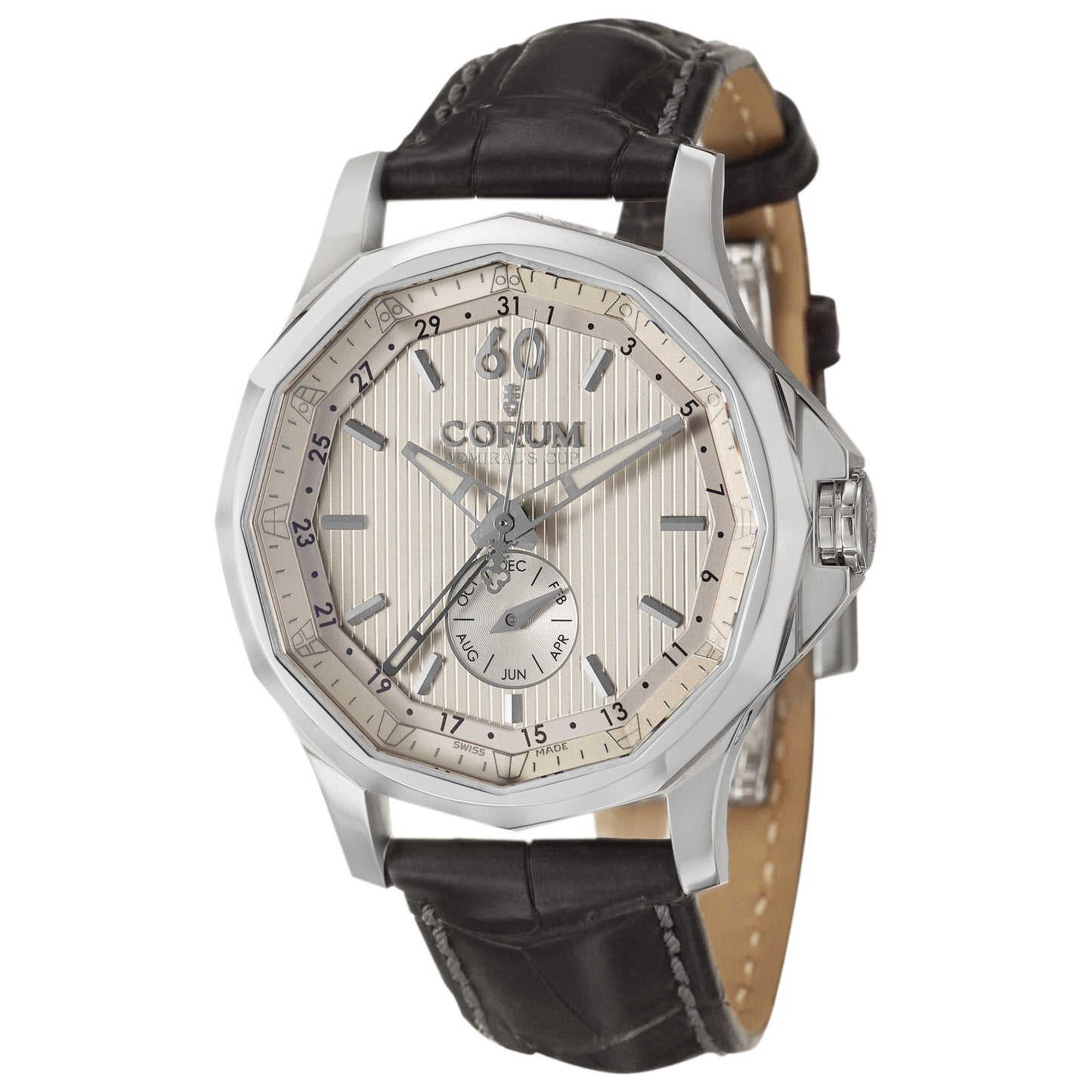 Front view of Corum Admiral's Cup Men's Automatic Watch 503-101-20-0F01-FH10