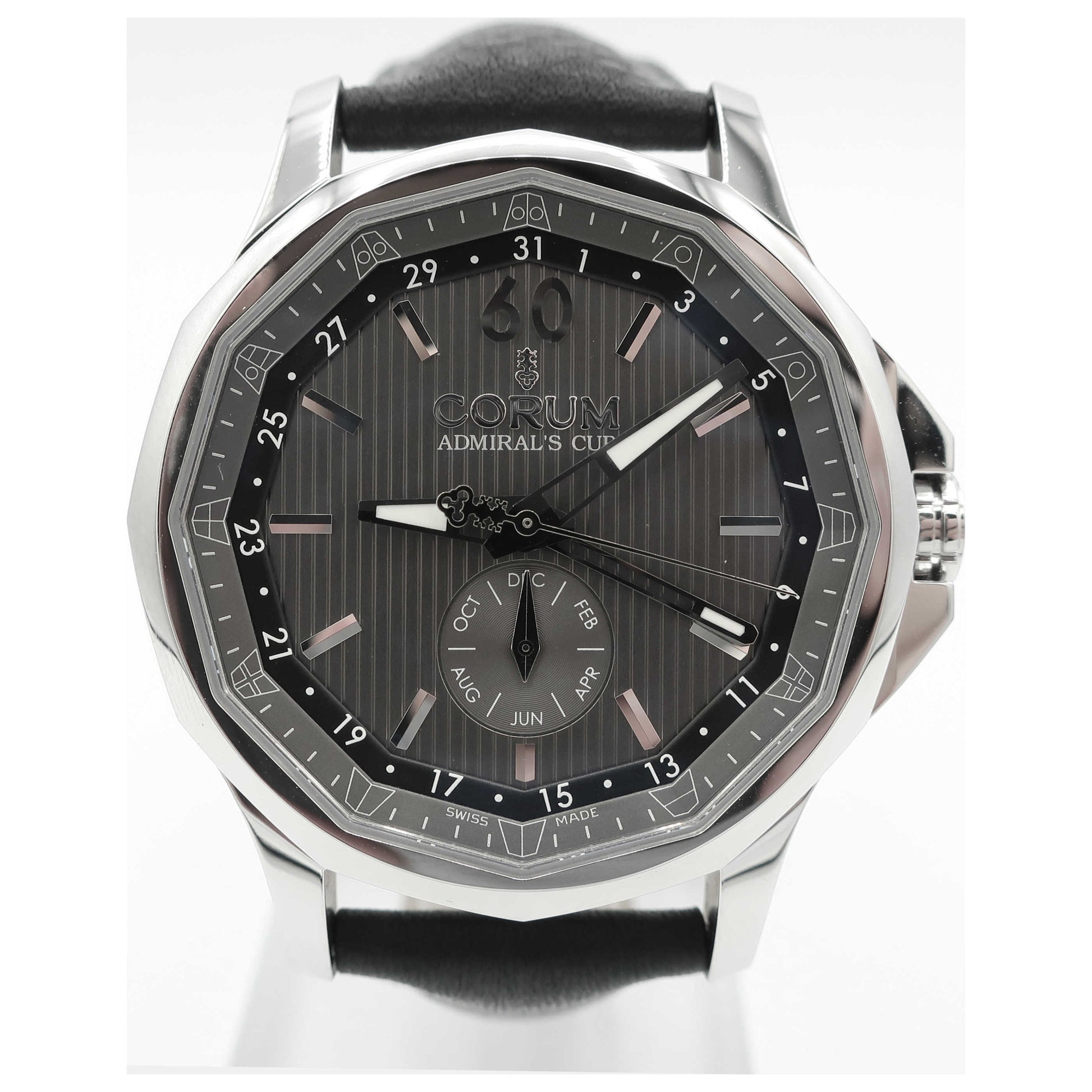 Front view of Corum Admiral's Cup Men's Automatic Watch 503-101200F01AK10-SD