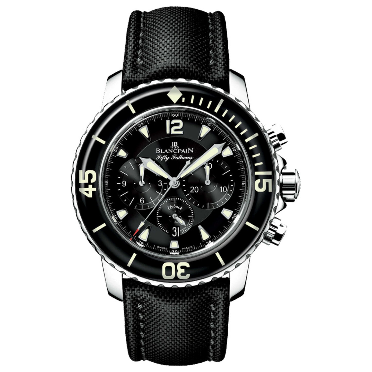 Front view of Blancpain Fifty Fathoms Men's Automatic Watch 5085F-1130-52A