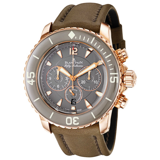 Front view of Blancpain Fifty Fathoms Men's Automatic Watch 5085F-3634-63A