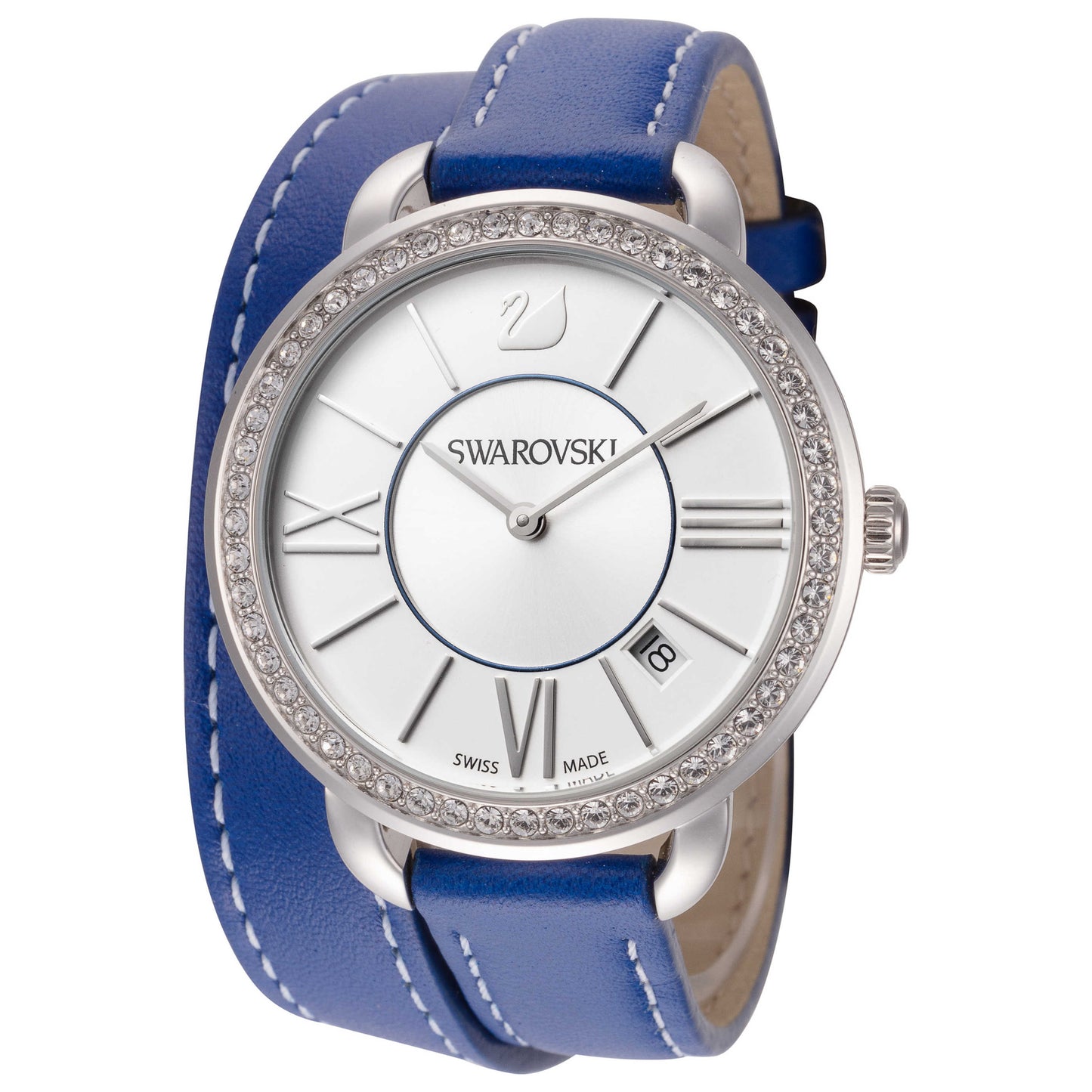 Front view of Swarovski Alia Day Double Tour Women's Quartz Watch 5095944