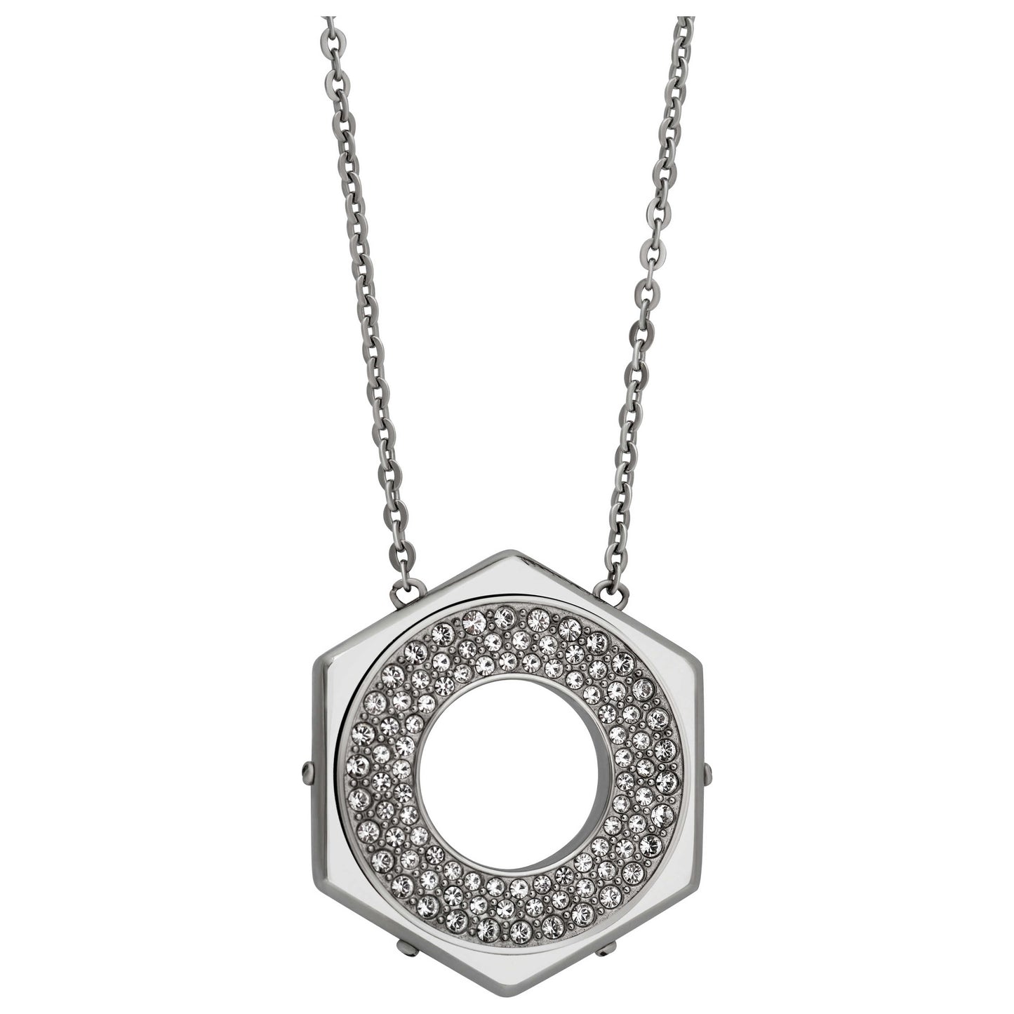 Front view of Swarovski Bolt Women's Necklace 5096635