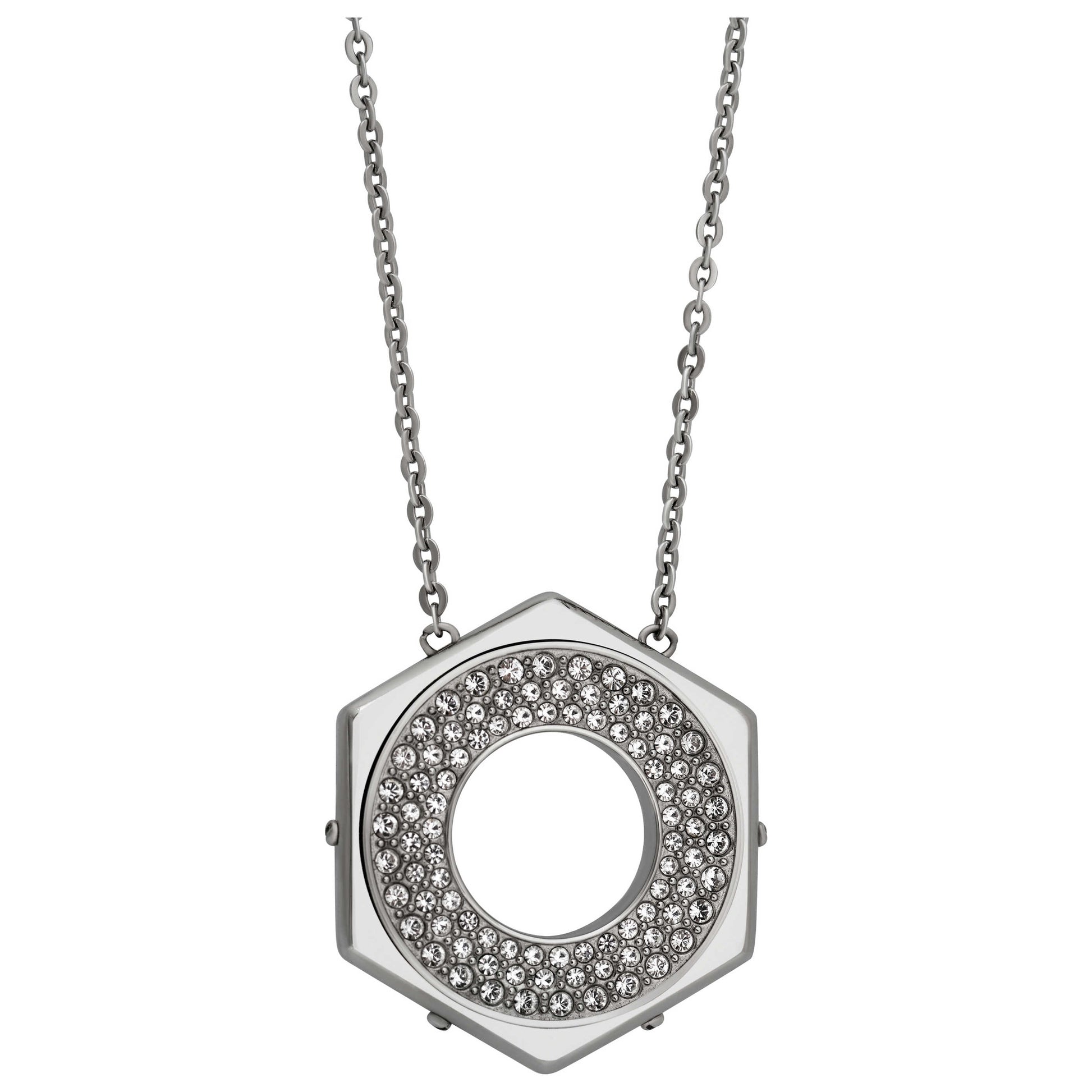 Front view of Swarovski Bolt Women's Necklace 5096635
