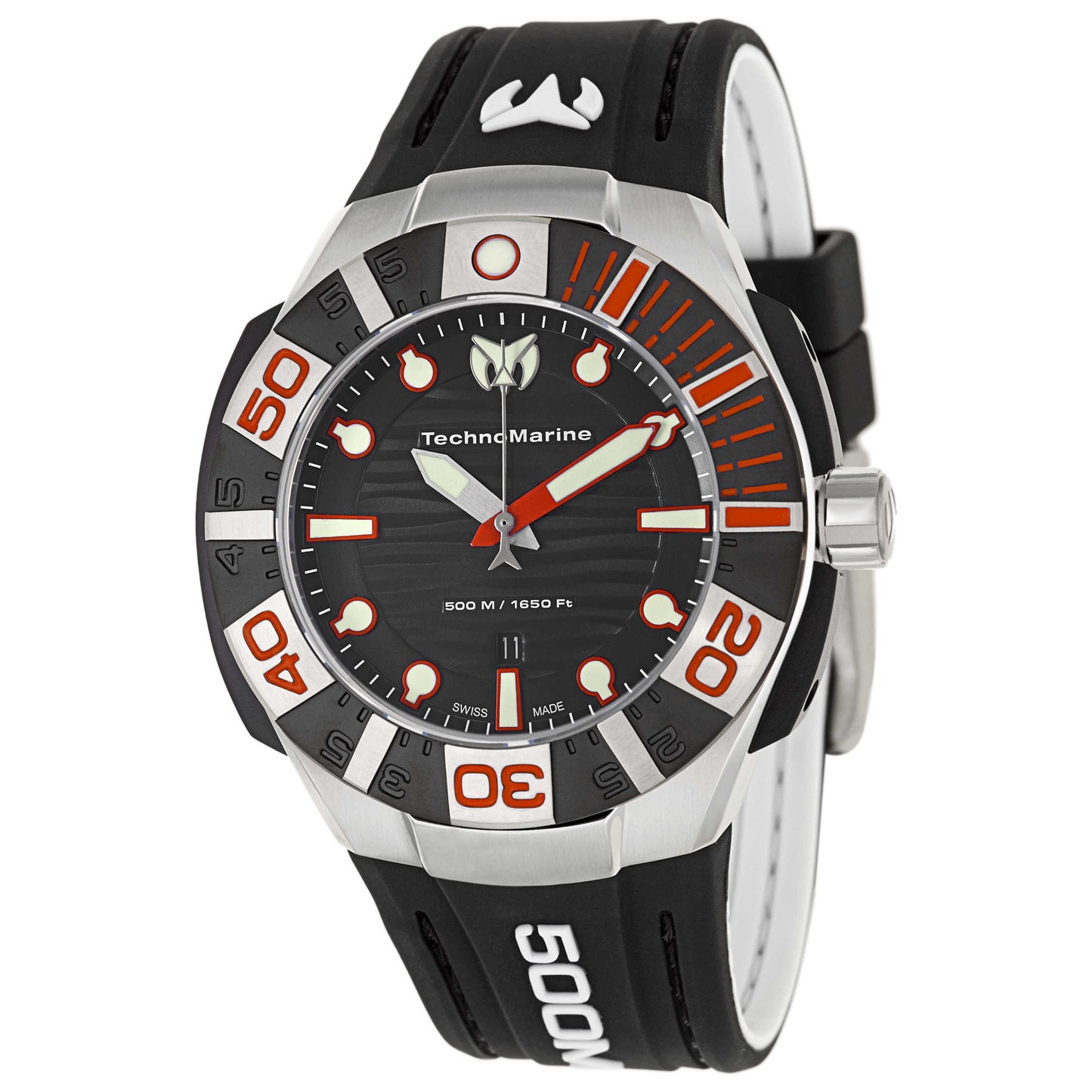 Front view of TechnoMarine Cruise Men's Swiss Quartz (Battery-Powered) Watch 513002