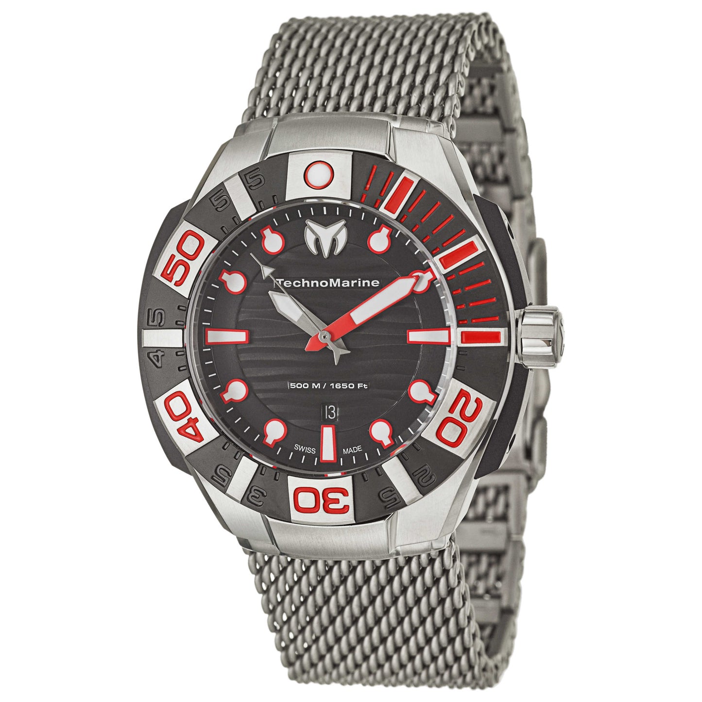 Front view of TechnoMarine Cruise Men's Swiss Quartz (Battery-Powered) Watch 513005