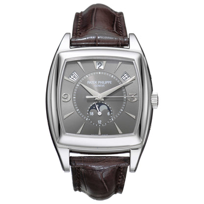 Front view of Patek Philippe Gondolo Men's Watch 5135G-010
