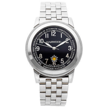 Front view of Harwood Classic Men's Automatic Watch 516-10-11-M