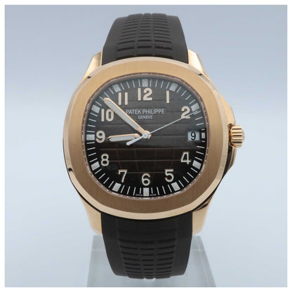Front view of Patek Philippe Aquanaut Men's Automatic Watch 5167R-SD