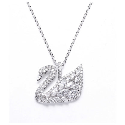 Front view of Swarovski Swan Lake Women's Necklace 5169080