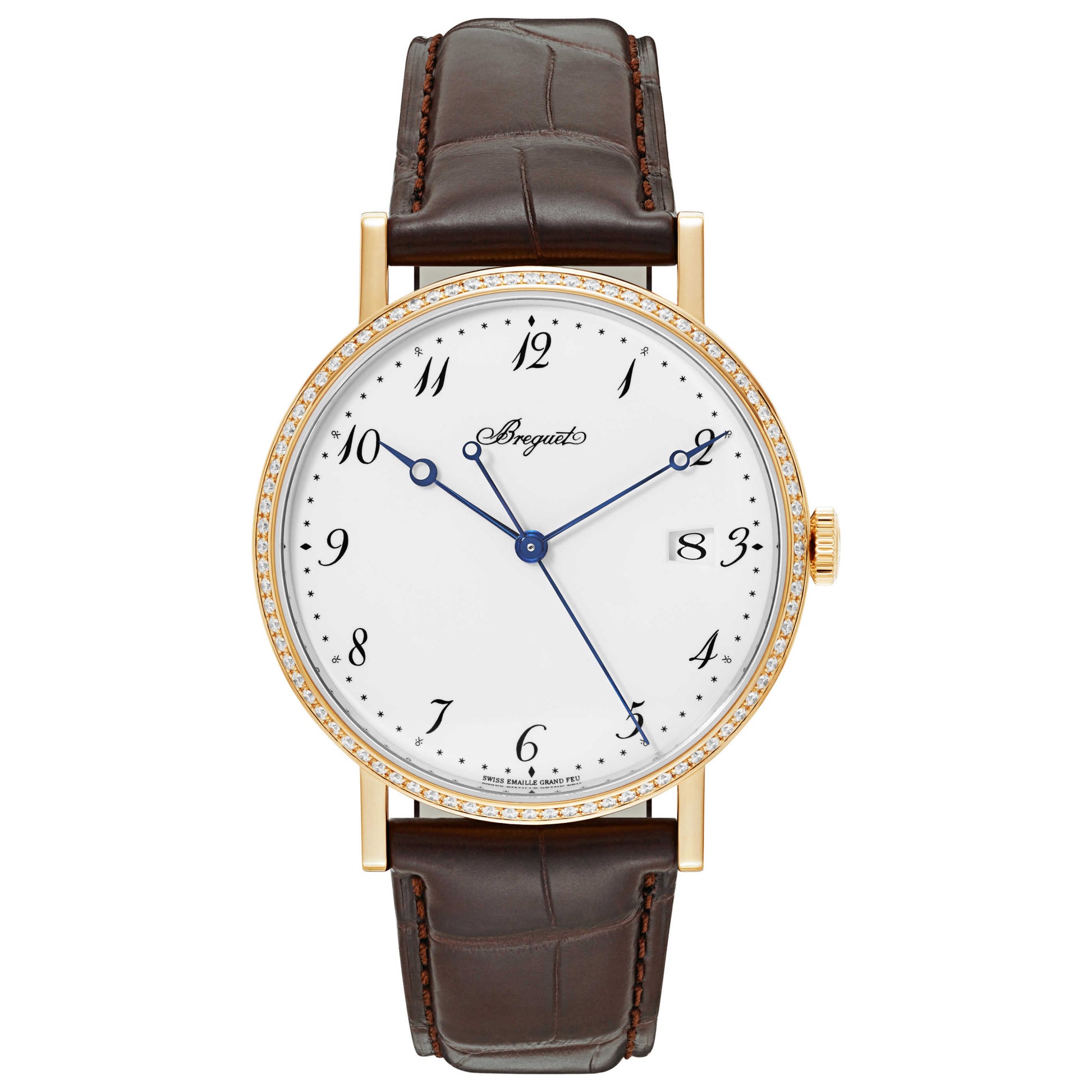 Front view of Breguet Classique Men's Automatic Watch 5178BA299V6D000