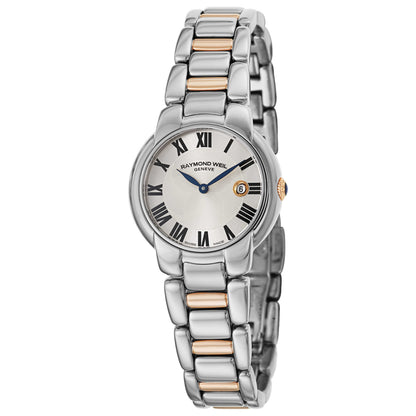 Front view of Raymond Weil Jasmine Women's Swiss Quartz (Battery-Powered) Watch 5229-S5-01659