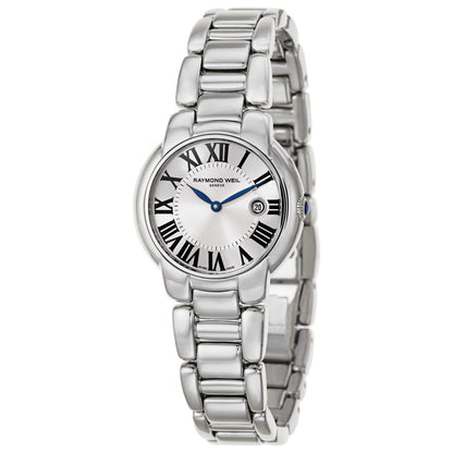 Front view of Raymond Weil Jasmine Women's Swiss Quartz (Battery-Powered) Watch 5229-ST-00659