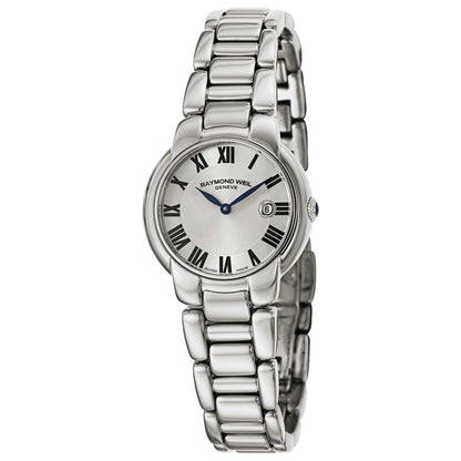 Front view of Raymond Weil Jasmine Women's Swiss Quartz (Battery-Powered) Watch 5229-ST-01659