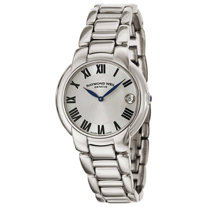 Front view of Raymond Weil Jasmine Women's Swiss Quartz (Battery-Powered) Watch 5235-ST-01659