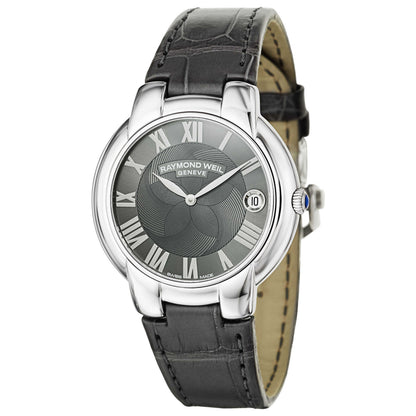 Front view of Raymond Weil Jasmine Women's Swiss Quartz (Battery-Powered) Watch 5235-STC-01608