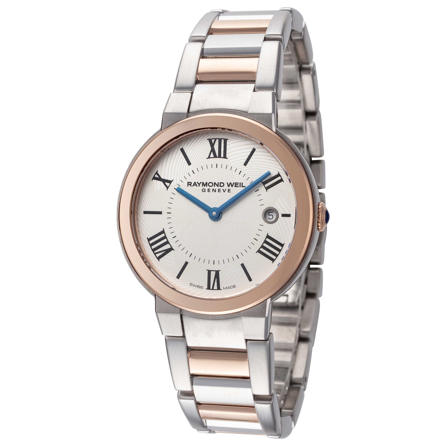 Front view of Raymond Weil Jasmine Women's Quartz Watch 5245-SP5-00661
