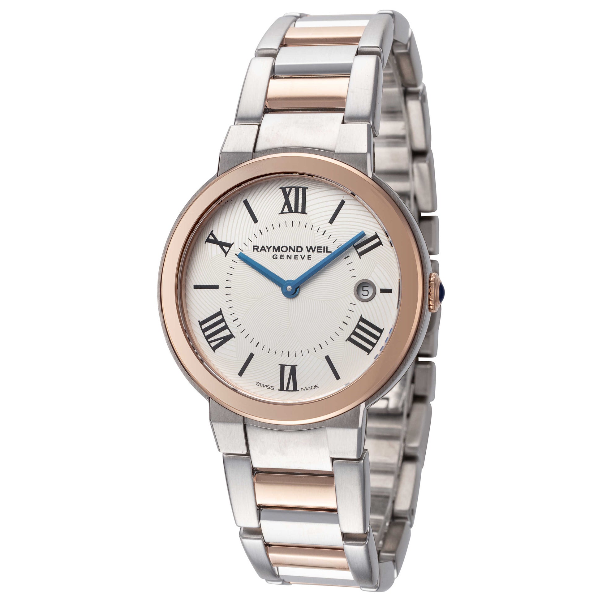Front view of Raymond Weil Jasmine Women's Quartz Watch 5245-SP5-00661