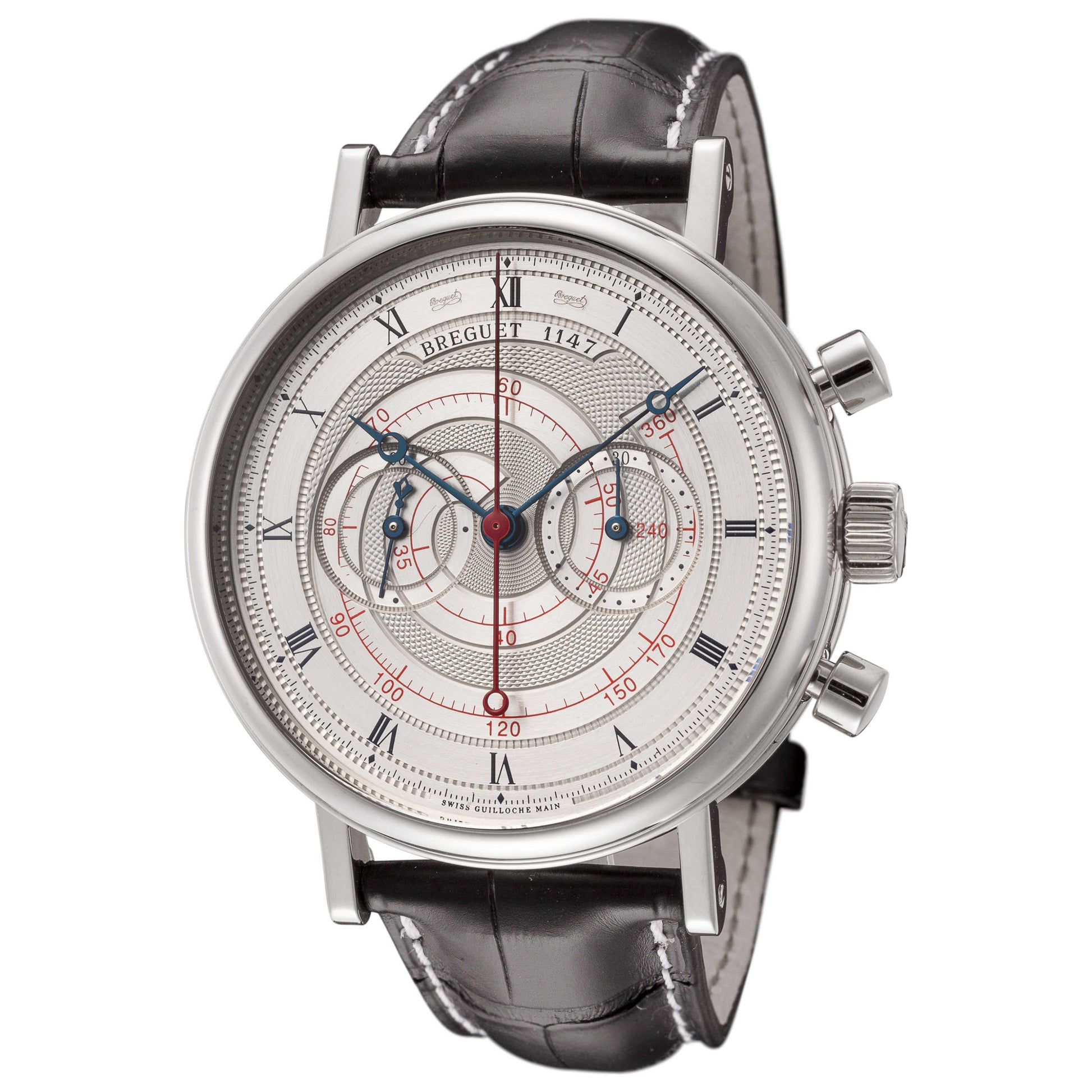 Front view of Breguet Classique Men's Manual-Wind Watch 5247BB129V6