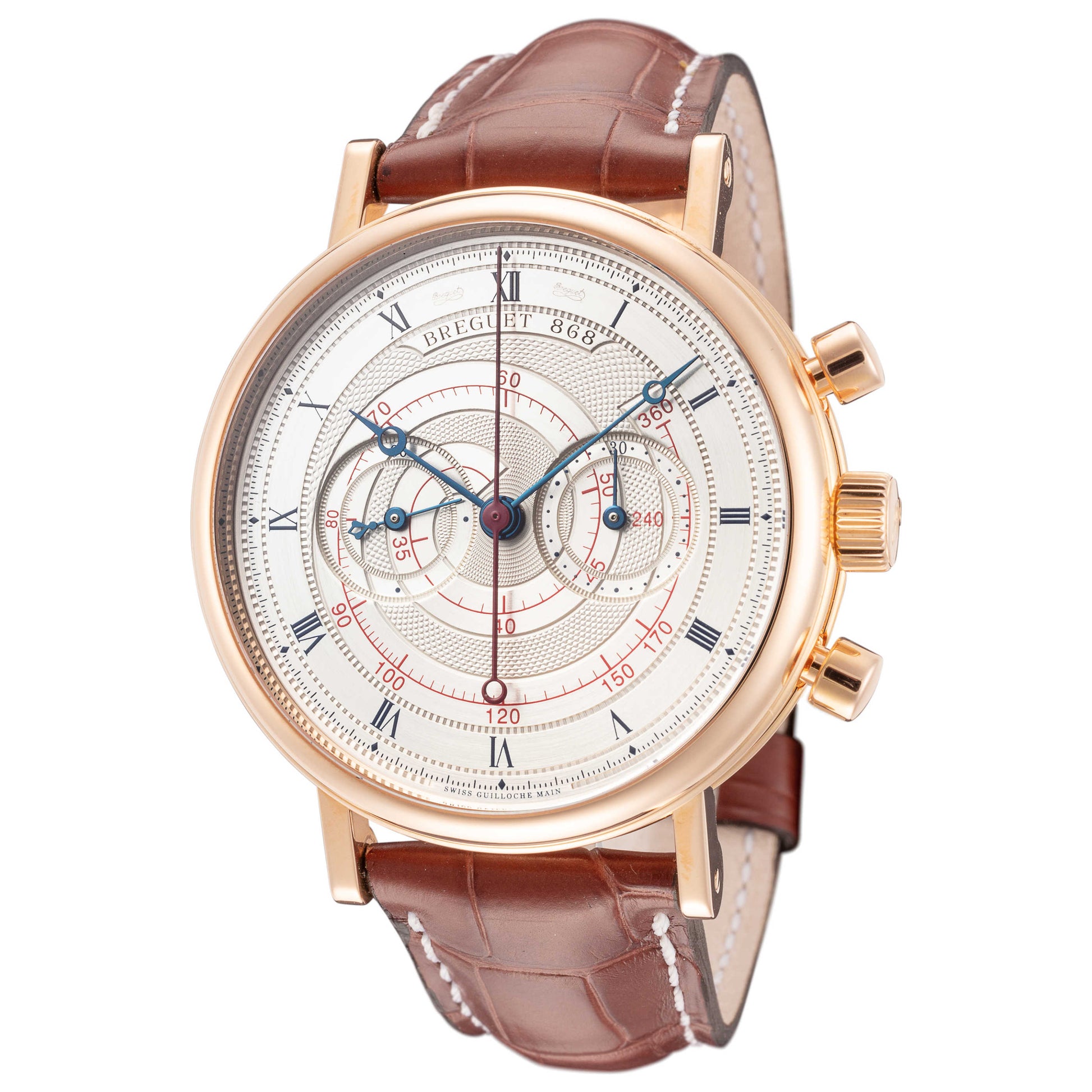 Front view of Breguet Classique Men's Manual-Wind Watch 5247BR129V6