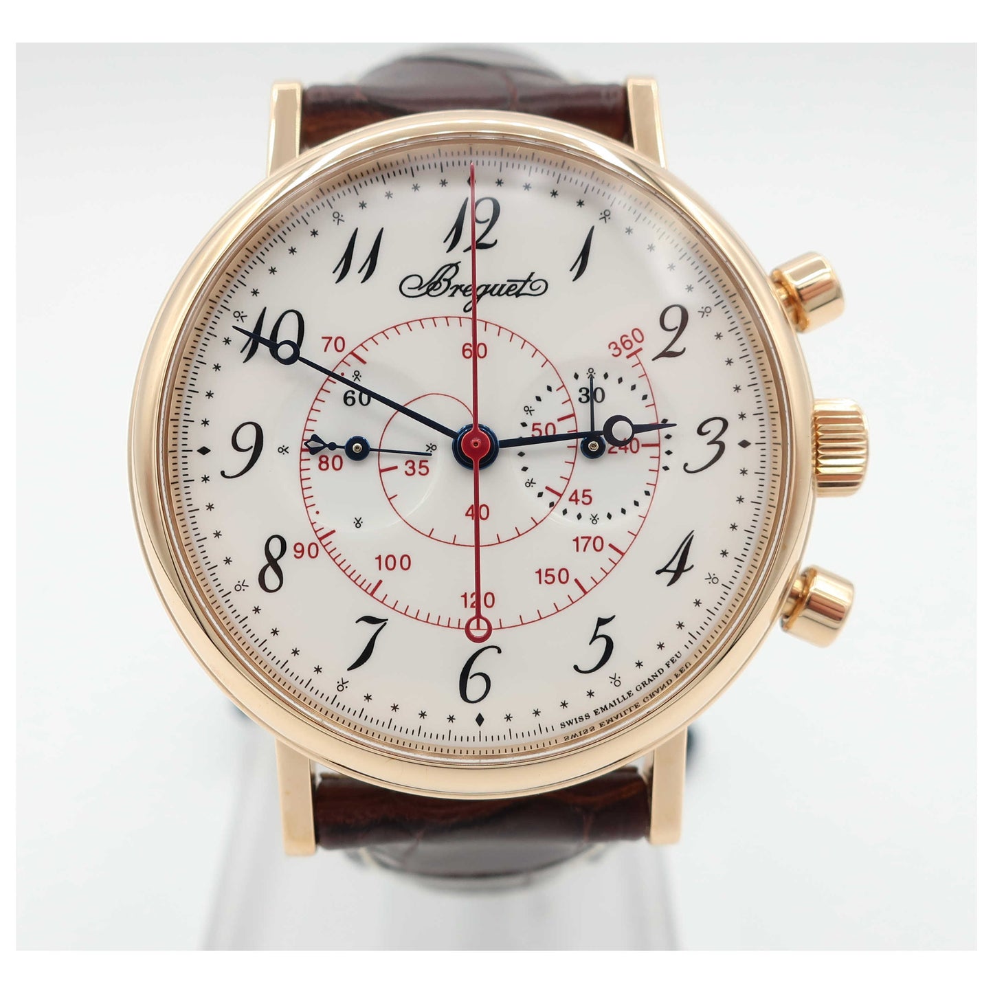 Front view of Breguet Classique Men's Manual-Wind Watch 5247BR299V6-SD