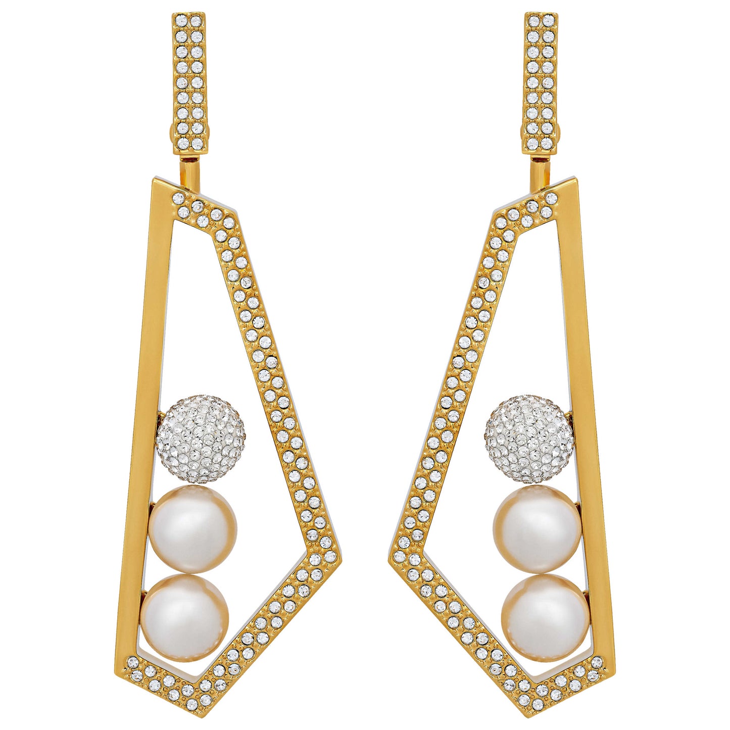 Front view of Swarovski Goldsmith Women's Earrings 5267792