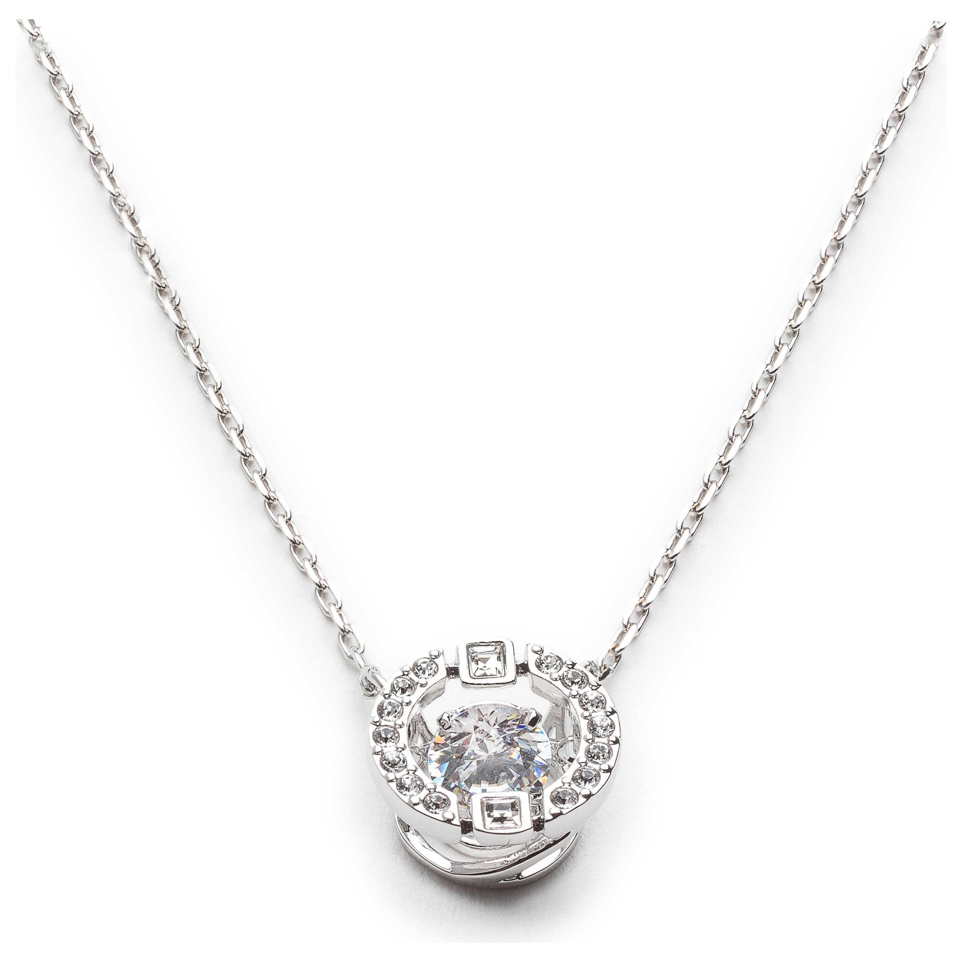 Front view of Swarovski Sparkling Dance Women's Necklace 5286137