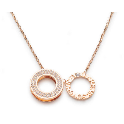 Front view of Swarovski Admiration Women's Necklace 5290144