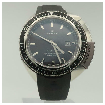 Front view of Edox Hydro-Sub Men's Swiss Quartz (Battery-Powered) Watch 53200-3NGCA-GIN-SDV