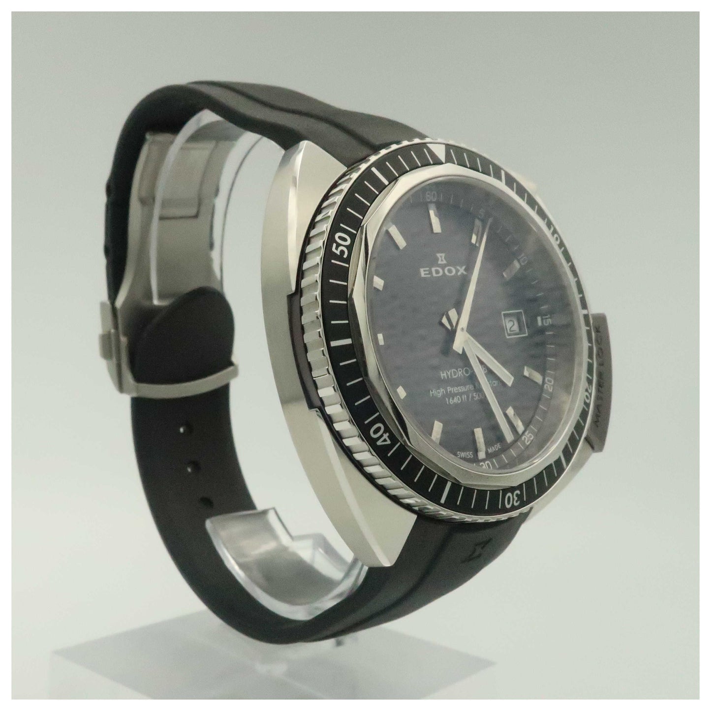 Edox Hydro-Sub Men's Swiss Quartz (Battery-Powered) Watch 53200-3NGCA-GIN-SDV - Image #3