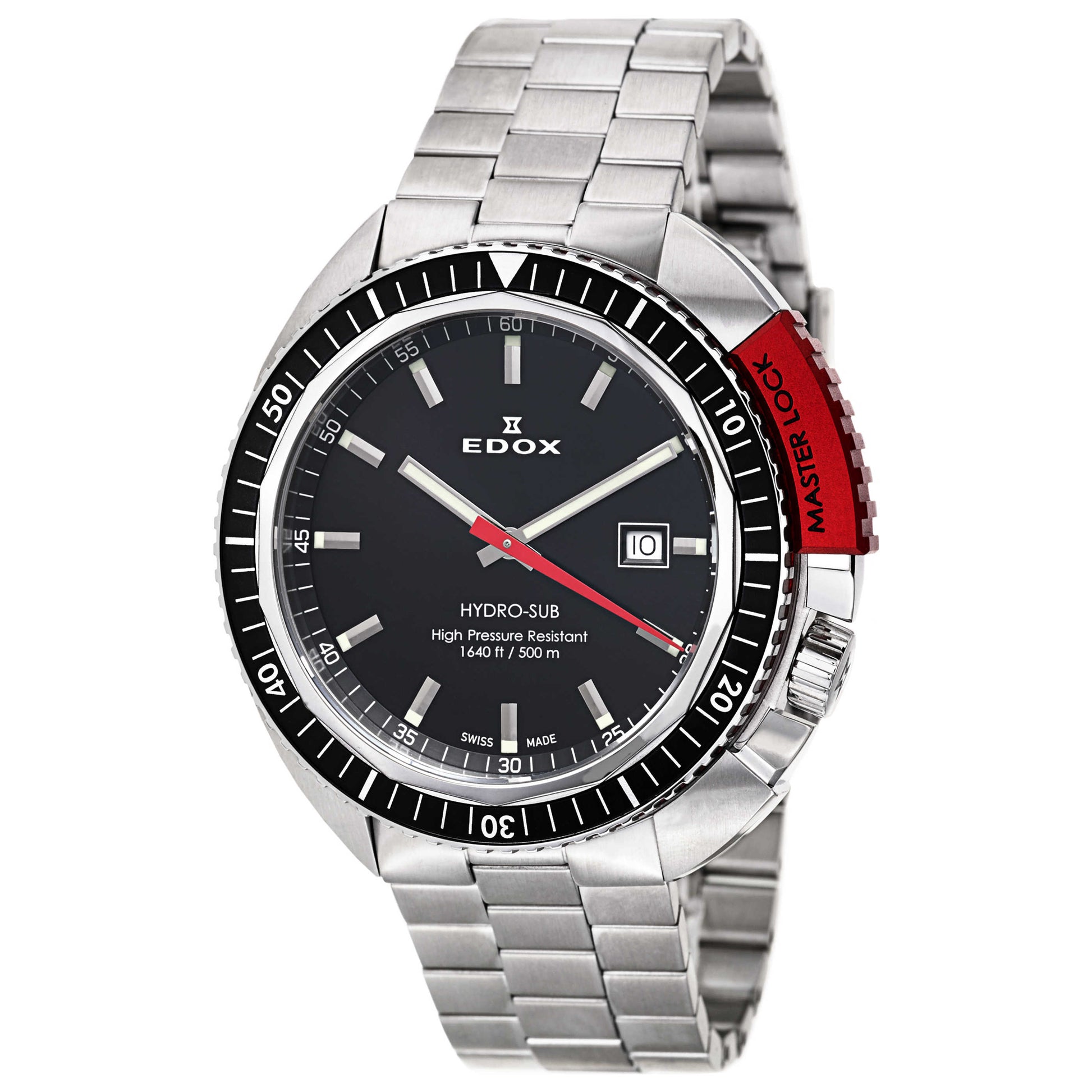 Edox Hydro-Sub Men's Swiss Quartz (Battery-Powered) Watch 53200-3NRM-NIN - Image #8