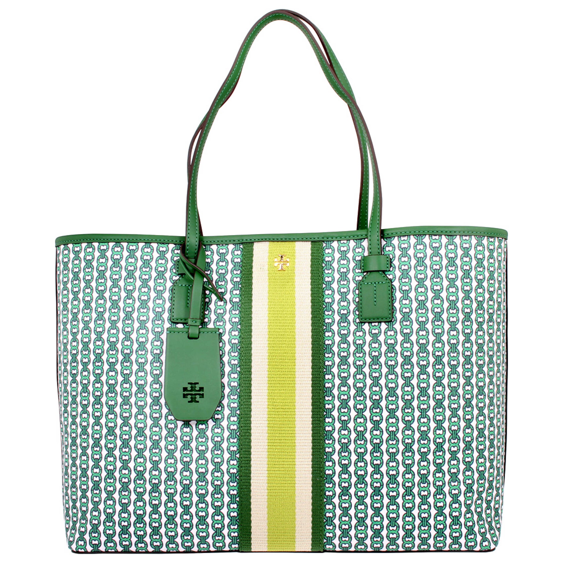 Front view of Tory Burch Gemini Women's Handbags 53303-362