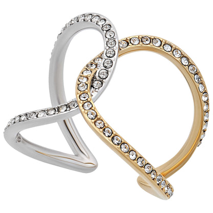 Front view of Swarovski Humming Women's Ring 5343741