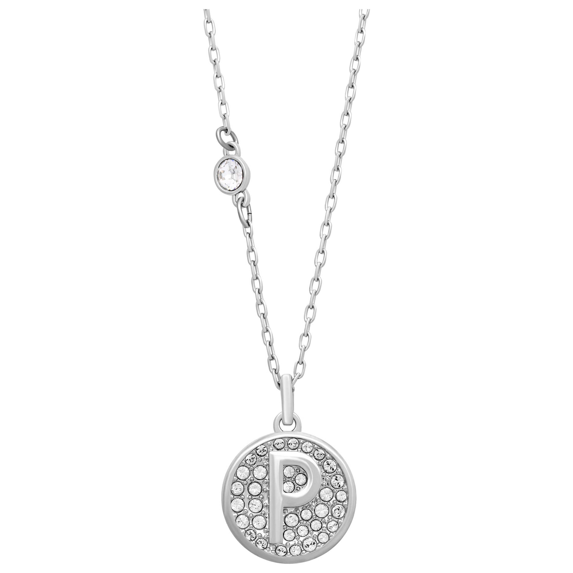Front view of Swarovski Letter Women's Necklace 5367225