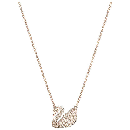 Front view of Swarovski Iconic Swan Women's Necklace 5368988