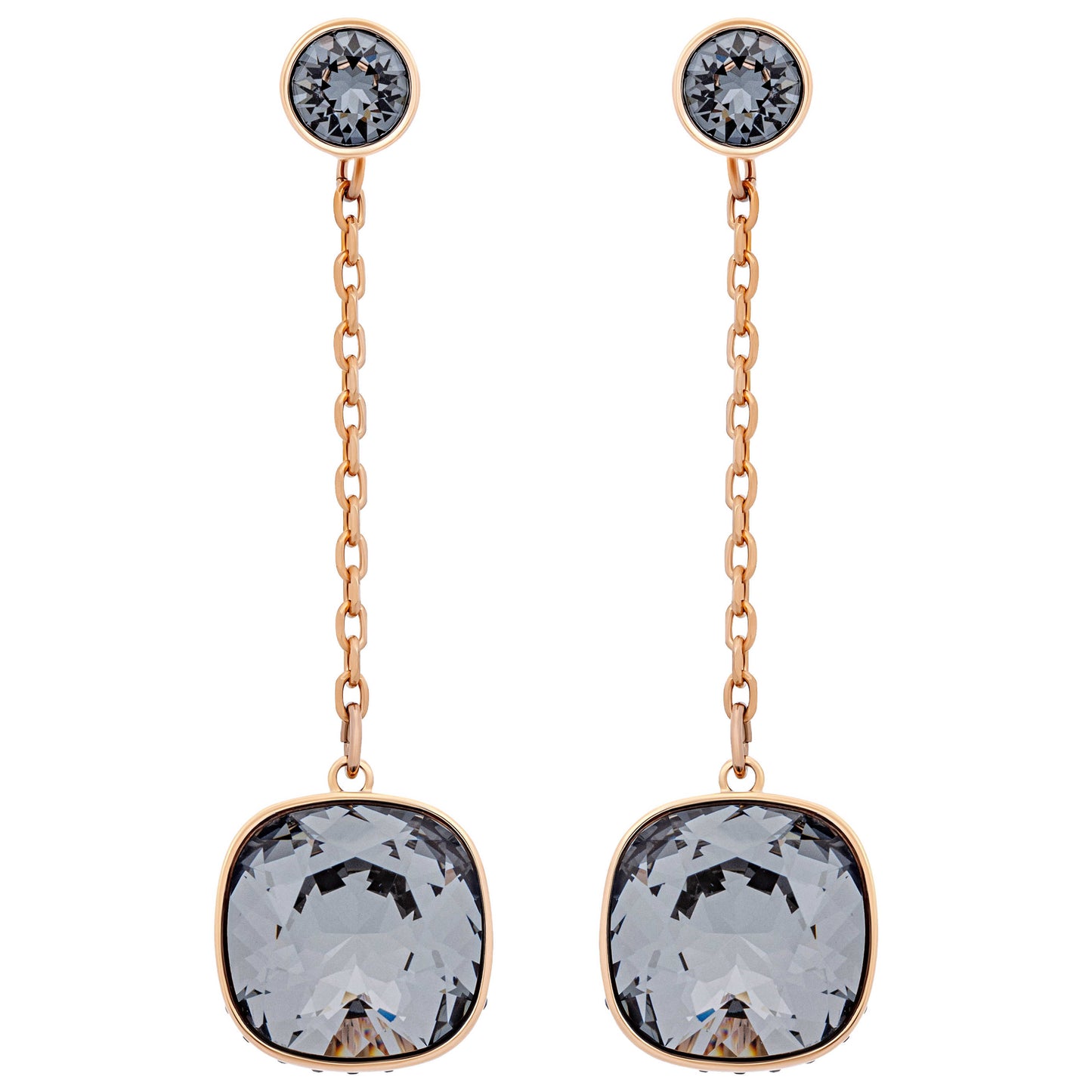 Front view of Swarovski Lattitude Women's Earrings 5373647