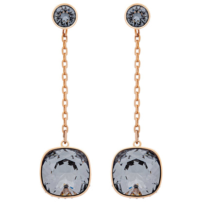 Front view of Swarovski Lattitude Women's Earrings 5373647