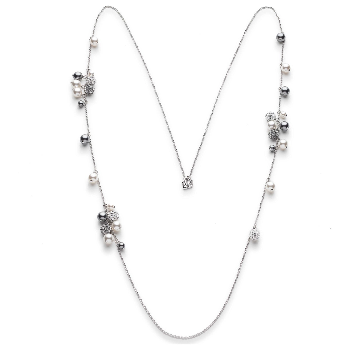 Front view of Swarovski Lady Jane Strandage Women's Necklace 5374900