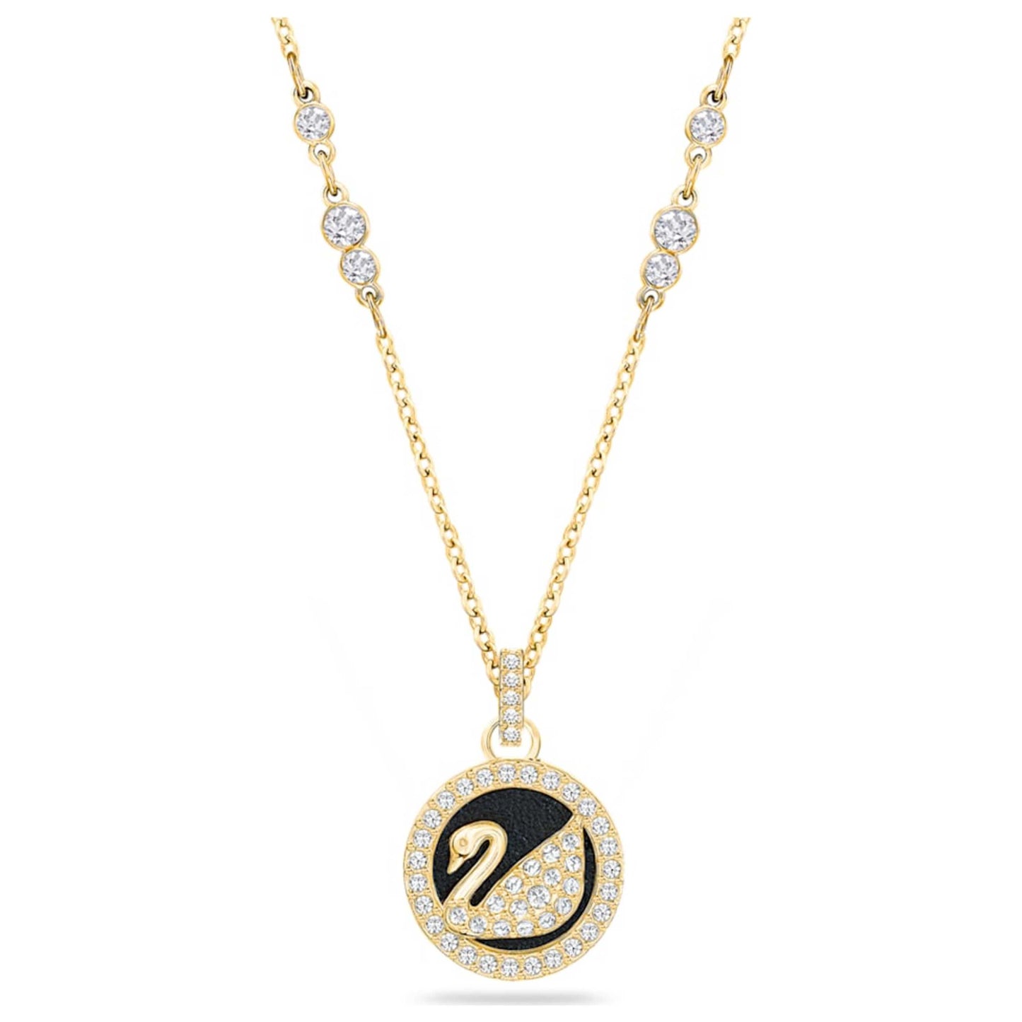 Front view of Swarovski Swan Women's Necklace 5374919