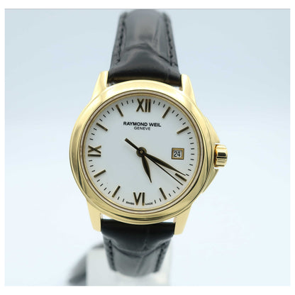 Front view of Raymond Weil Tradition Women's Swiss Quartz (Battery-Powered) Watch 5376-P-00307-SD