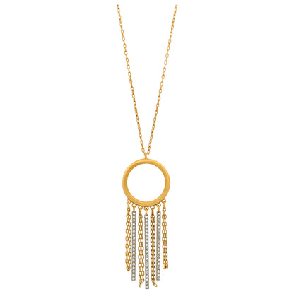 Front view of Swarovski Lyrebird Women's Necklace 5381226