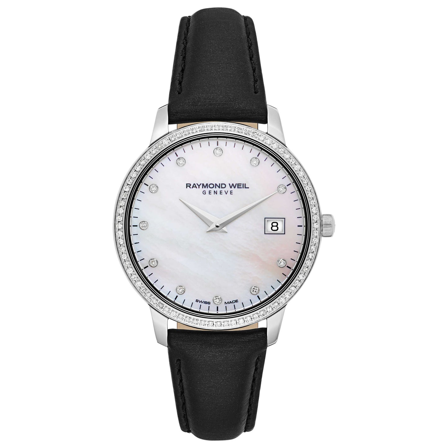 Front view of Raymond Weil Toccata Women's Quartz Watch 5388-SLS-97081