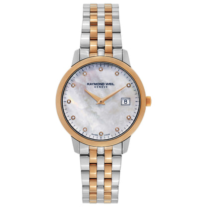 Front view of Raymond Weil Toccata Women's Swiss Quartz (Battery-Powered) Watch 5388-SP5-97081