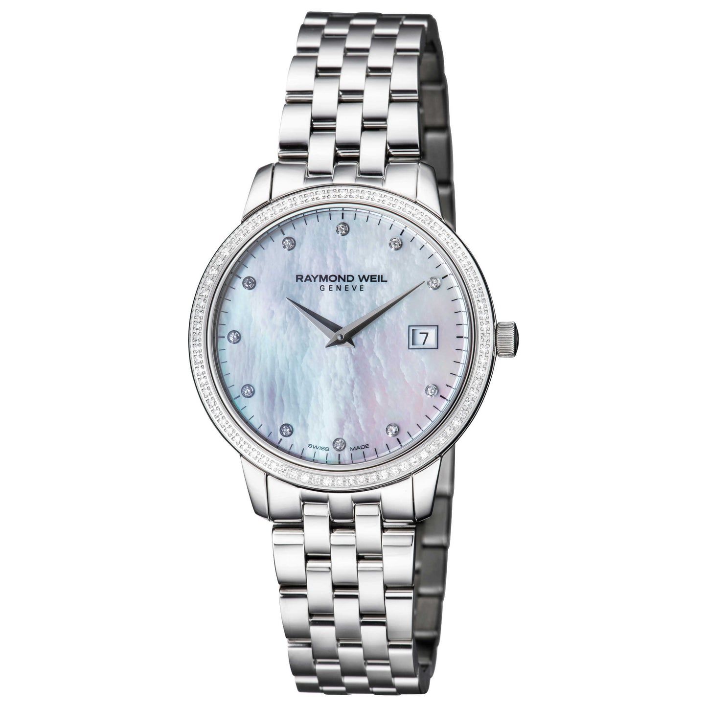 Front view of Raymond Weil Toccata Women's Quartz Watch 5388-STS-97081