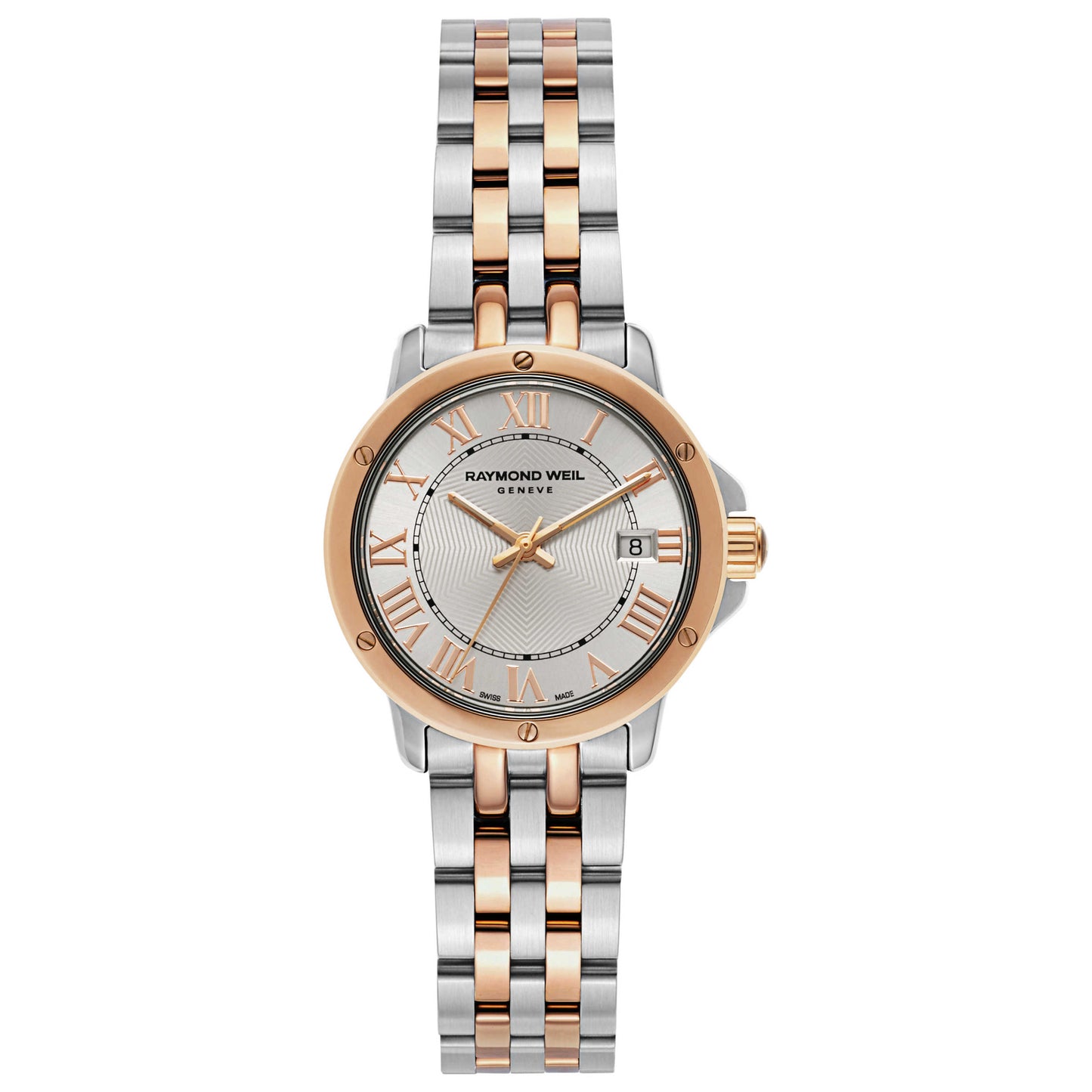 Front view of Raymond Weil Tango Women's Swiss Quartz (Battery-Powered) Watch 5391-SB5-00658