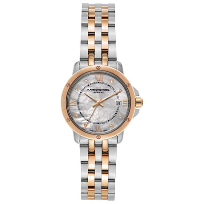 Front view of Raymond Weil Tango Women's Swiss Quartz (Battery-Powered) Watch 5391-SB5-00995