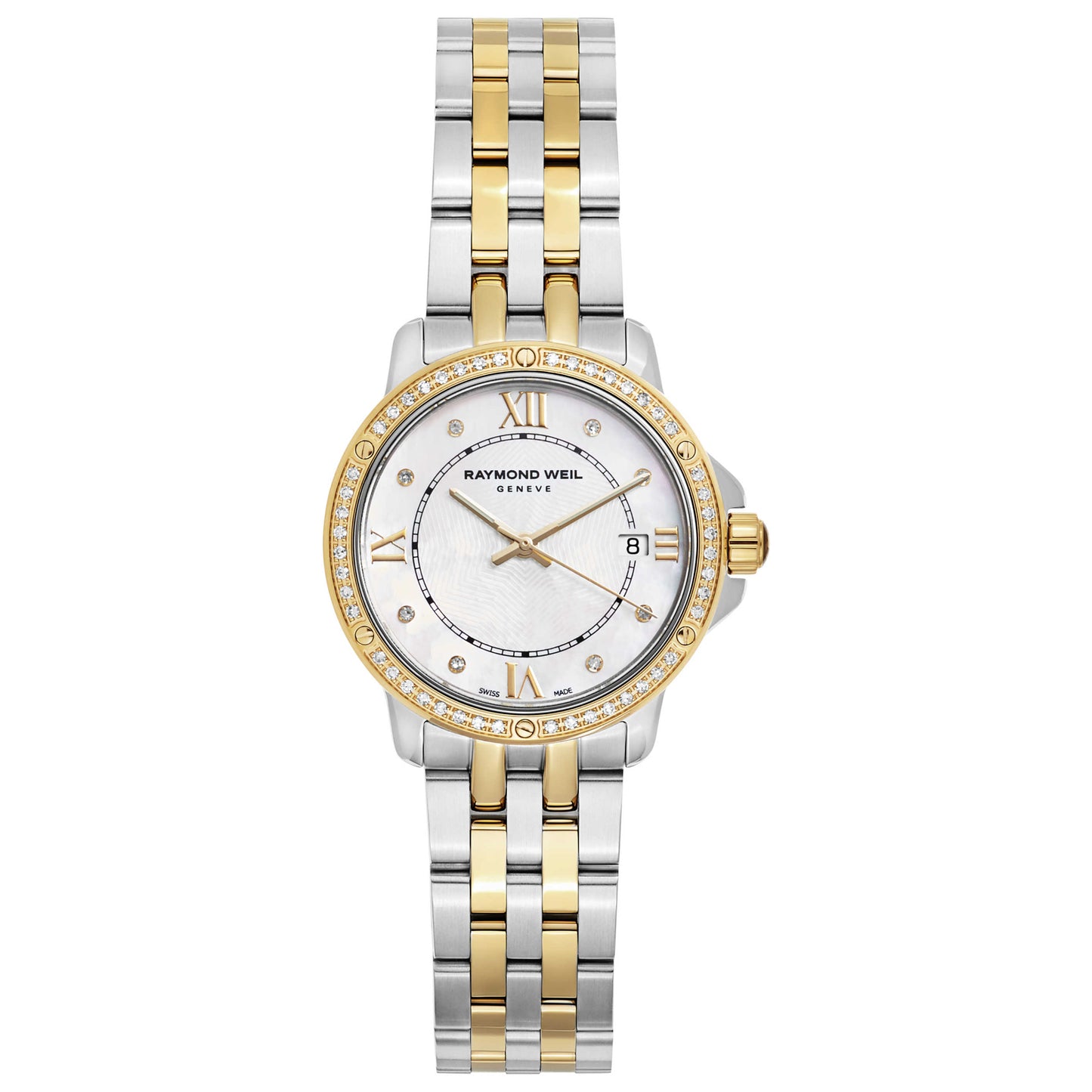Front view of Raymond Weil Tango Women's Swiss Quartz (Battery-Powered) Watch 5391-SPS-00995