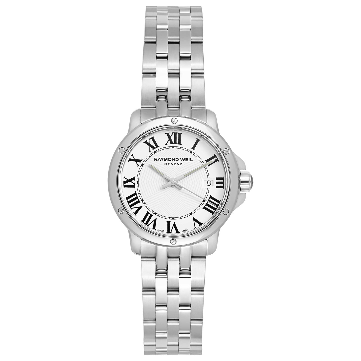 Front view of Raymond Weil Tango Women's Swiss Quartz (Battery-Powered) Watch 5391-ST-00300