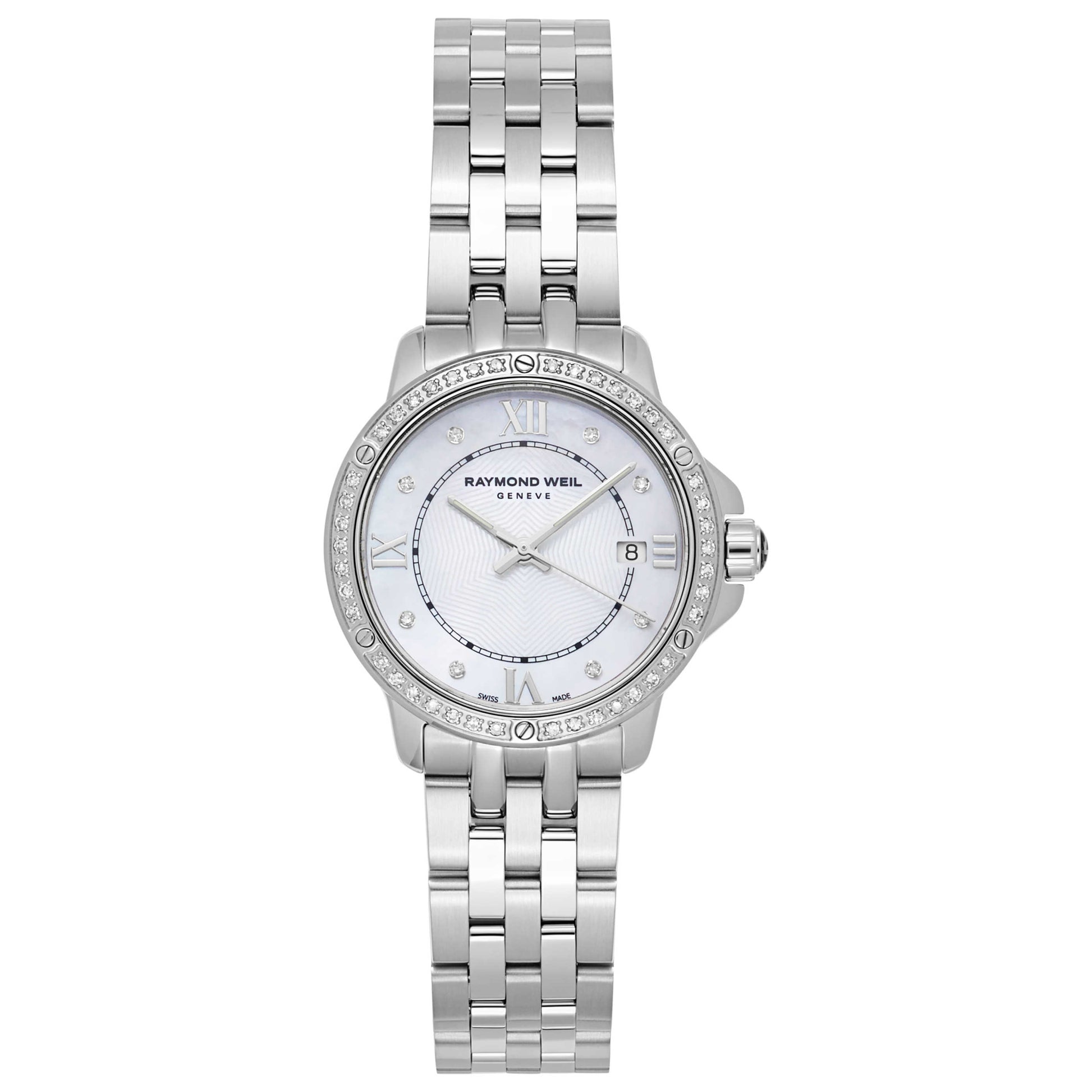 Front view of Raymond Weil Tango Women's Swiss Quartz (Battery-Powered) Watch 5391-STS-00995