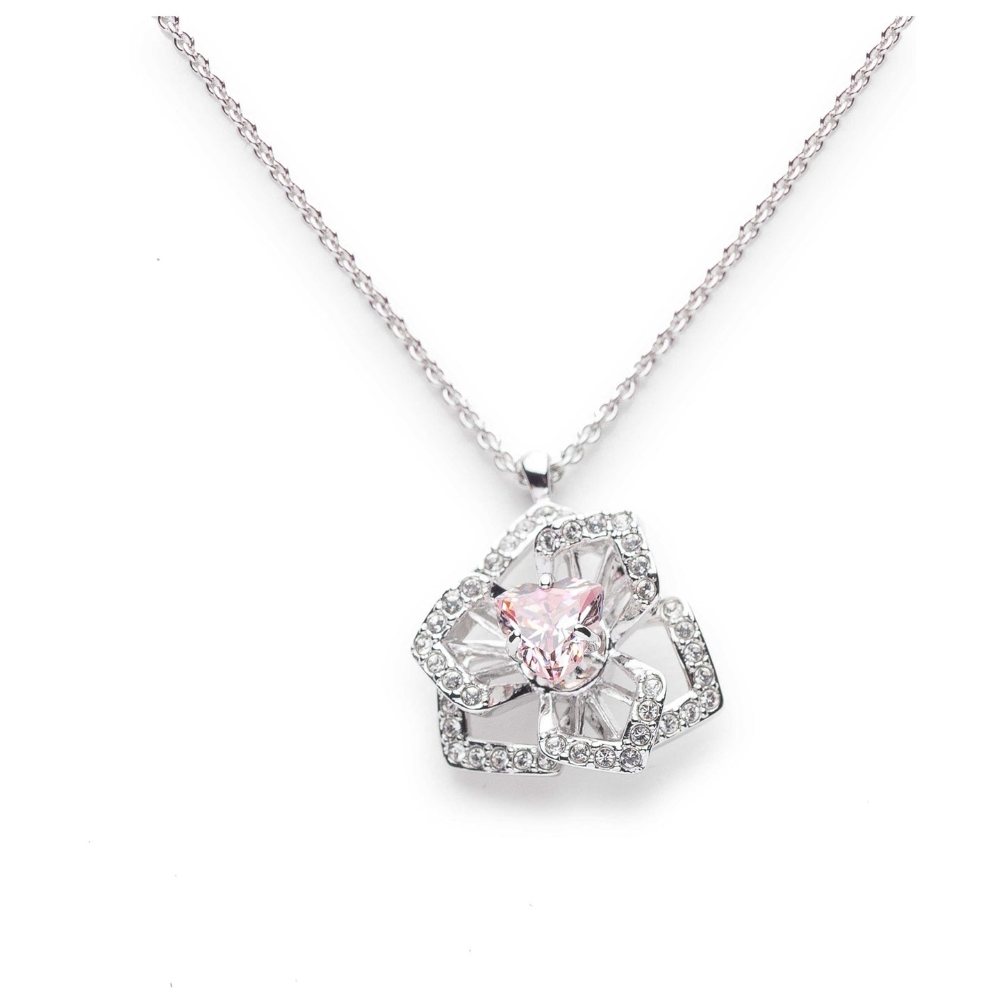 Front view of Swarovski Linda Women's Necklace 5397401